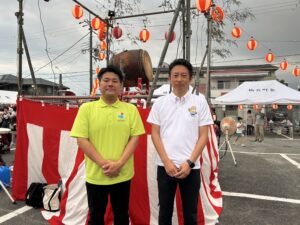 大原よしたけ議員と土井かずよし