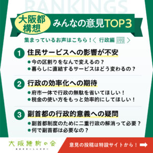 大阪都構想意見
