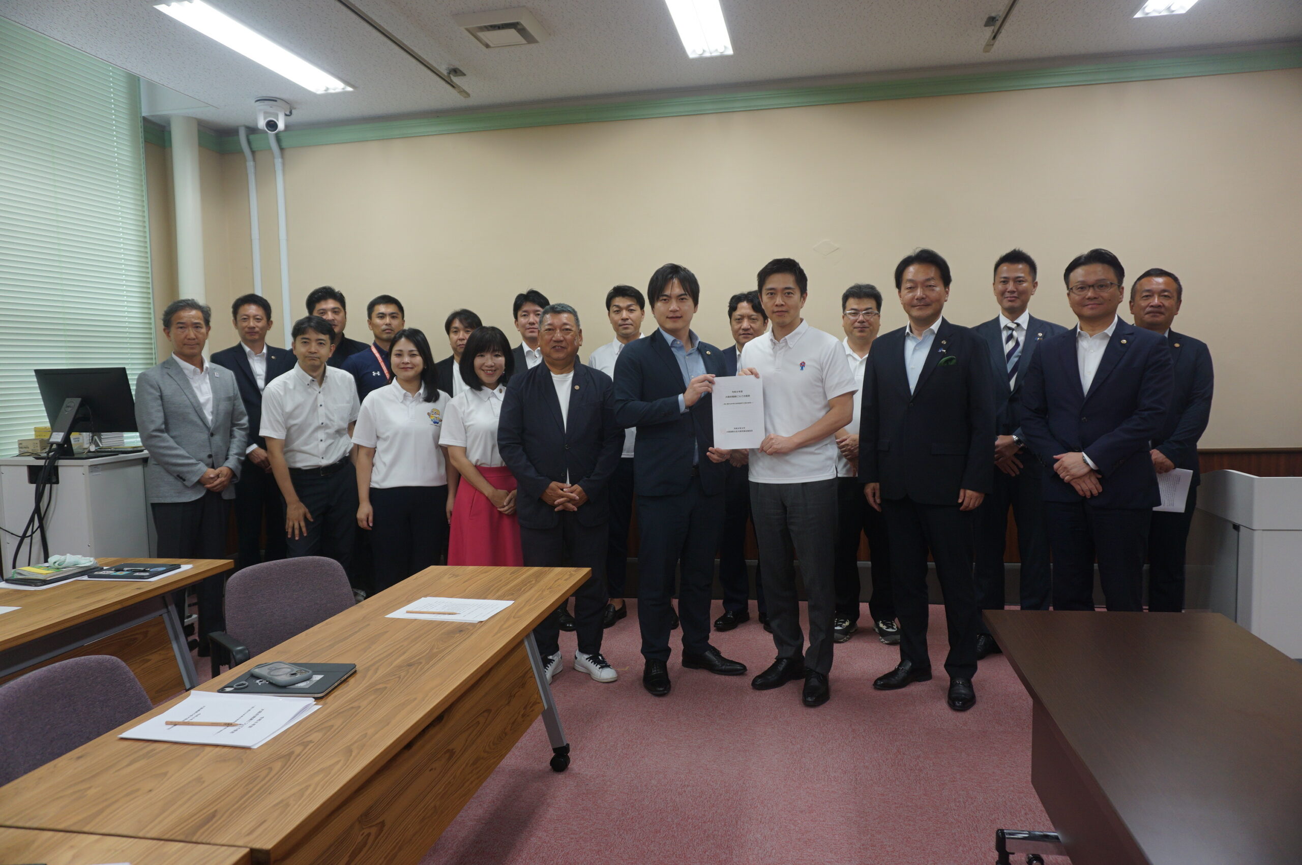 吉村知事へ令和8年度大阪府施策を提言｜副首都にふさわしい港湾機能の強化